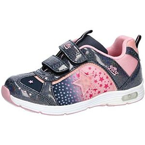Lico Starlet V Blinky Sneakers voor meisjes, Marine Roze, 30 EU