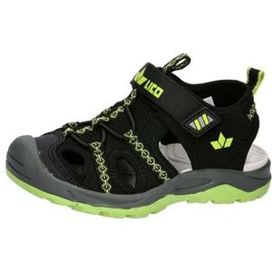 Lico Unisex Meloria Vs Sandalen voor kinderen, zwart citroen, 30 EU