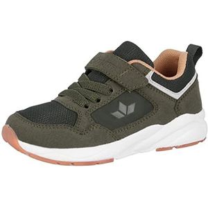 Lico Fin Vs Uniseks sneakers voor kinderen, olijf, 34 EU, Olijf