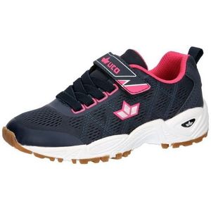 Lico Uniseks Jackie Vs Sneakers voor kinderen, marineroze, 28 EU