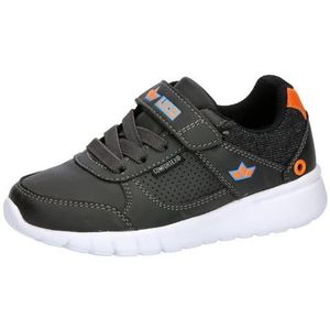 Lico Mat Vs Sneakers voor jongens, antraciet, oranje, blauw, 29 EU