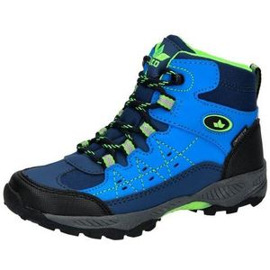 Lico Uniseks Ringo Cross-hardloopschoenen voor kinderen, blauw marine citroen, 34 EU