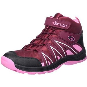 Lico Unisex Flagstaff Vs Cross-hardloopschoenen voor kinderen, Bordeaux roze, 29 EU
