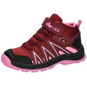 Lico Flagstaff Vs, loopschoen voor meisjes, bordeauxrood, roze, 37 EU, bordeaux/roze