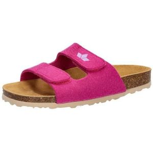 Lico Bioline Velcro Kids Pantoffels, Bordeaux, 36 EU