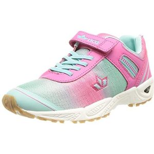 Lico Unisex Barney V Sneakers voor kinderen, roze, turquoise., 25 EU