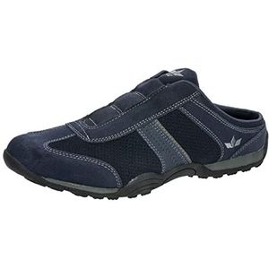 Lico Uniseks Ron Sabot Slipper, marine/grijs, 36 EU, marinegrijs, 36 EU