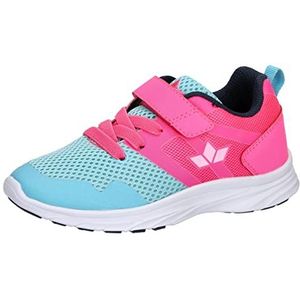 Lico Unisex Napier Vs Sneakers voor kinderen, Turquoise Pink Marine, 40 EU