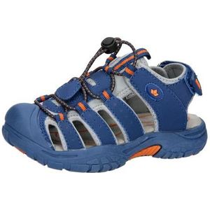 Lico Uniseks Nimbo sandalen voor kinderen, blauw, grijs, oranje., 29 EU