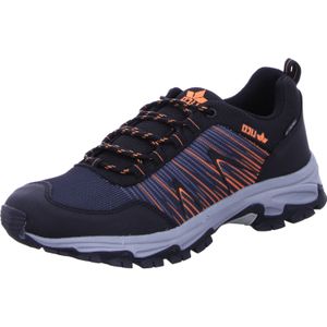 Lico Unisex Gander trailschoenen, zwart/marine/oranje, 36 EU, zwart, marineblauw, oranje, 36 EU
