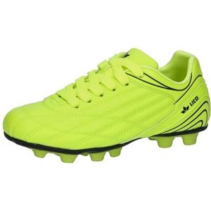 Lico Soccer Champ Voetbalschoenen voor heren, citroen/zwart, 45 EU, citroen zwart, 45 EU