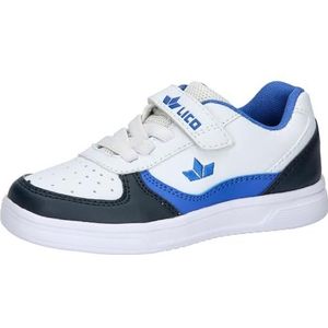 Lico Feo Vs Sneakers voor kinderen, uniseks, wit, blauw, marine, 33 EU