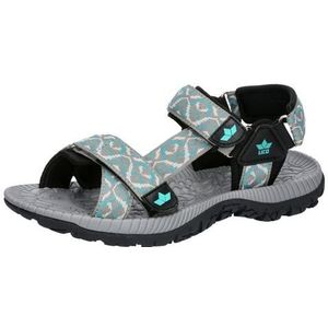 Lico Samoa V Sandalen voor dames, trekking- en wandelschoenen, Grijs turquoise, 40 EU