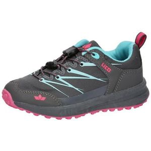 Lico Sheffield trekkingsschoenen voor meisjes, Antraciet Turquoise Roze, 32 EU