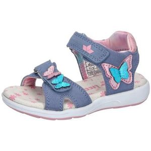 Lico Madita V Sandalen voor meisjes, blauw/roze., 32 EU