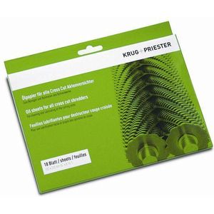 IDEAL - 9000631 - Oliepapier - 18 Vellen - Voor Papierversnipperaars