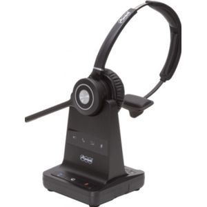 Auerswald COMfortel H-600 Hoofdtelefoon - Draadloos - Zwart - Kantoorheadset