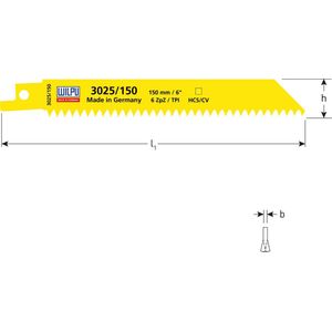 Reciprozaagbladen voor topcraft trs-600d | zaagblad reciprozaag | 9 stuks in 3 maten - Gereedschap online kopen? | Korting tot 61