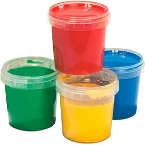 ökoNORM nawaro Fingerfarben blau, rot, gelb, grün