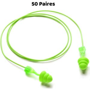 Moldex - Twisters Trio - Oordoppen - 33 dB - 50 Paren - Koord
