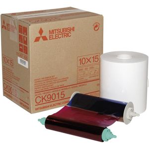 Fotopapier - 1 Doos Met 1 Papierrol - 10 x 15 - Geschikt Voor Mitsubishi Photo Print System