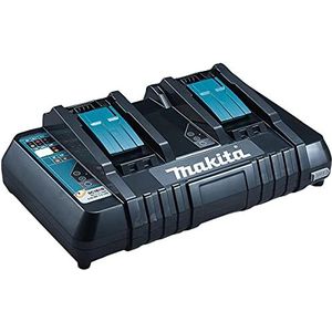 Makita DC18RD - 0,5 h - 0,75 h - 2,25 kg - zwart - blauw - indoor batterijlader - lithium-ion (DC18RD)