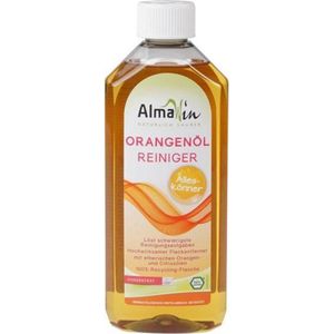 AlmaWin Orange Oil Cleaner – Geconcentreerde reiniger – Voor moeilijk schoon te maken oppervlak – Vegan – 100% Duurzaam – Sinaasappel geur – 500ml