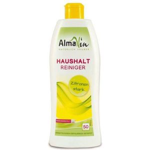 AlmaWin Allesreiniger Lemon Power – Geschikt voor verschillende oppervlakken – Schoonmaken in huis – Citroen geur – Vegan – Dermatologisch getest – 100% duurzaam – 750ml