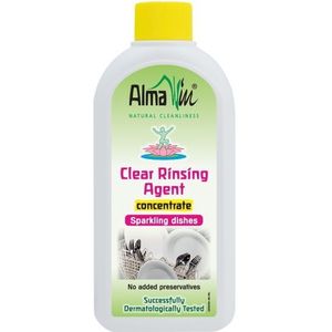 AlmaWin Glans spoelmiddel – Geschikt voor de vaatwasser – Duurzaam & Vegan – Dermatologisch getest – Natuurlijke ingrediënten – 500ml