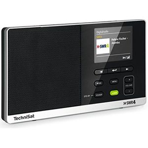 DAB+ Radio - Zwart - Compact - 2,8 Inch Kleurendisplay