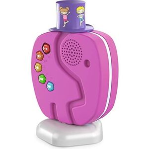 TechniSat TECHNIFANT Bluetooth-audiospeler en luidspreker voor kinderen (met nachtlampje, speelbare hoed met MP3 en krachtige batterij)