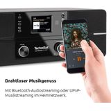 TechniSat - DIGITRADIO 371 CD BT - Stereo-radio - Zwart - DAB - FM - CD-speler - Bluetooth
