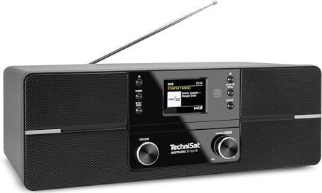 TechniSat - DIGITRADIO 371 - Stereo-internetradio - Zwart - DAB+, UKW, CD, WLAN, Bluetooth