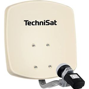 TechniSat Digidish33vhbg (Parabolische antenne, 30 dB, LTE), SAT Spiegels + SAT Antennes, Beige