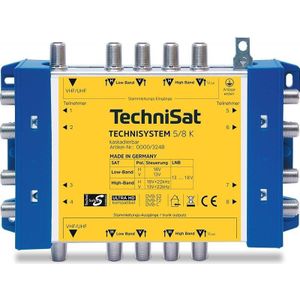 TechniSat - TechniSysteem 5/8 - Multischakelaar - Grijs - Satellietaccessoires