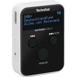 TechniSat - DIGITRADIO mobil 2 - Draagbare Radio - DAB+ en FM - Oplaadbare Accu
