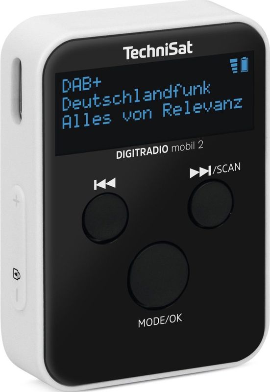 TechniSat - DIGITRADIO mobil 2 - Draagbare Radio - DAB+ en FM - Oplaadbare Accu