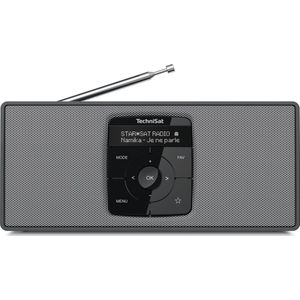 TechniSat DigitRadio 2 S (DAB - F - Bluetooth - Radi - Zilve - Zwart