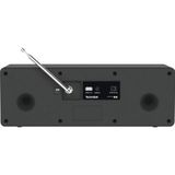 TechniSat DIGITRADIO 3 - Stereo DAB Radio Kompaktanlage (DAB+, UKW, CD-Player, Bluetooth, USB, Kopfhöreranschluss, AUX-Eingang, Radiowecker, OLED Display, 20 Watt RMS) schwarz