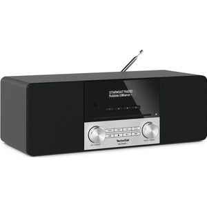 DIGITRADIO 3 - DAB+ Digitale Radio - Aluminium - Bluetooth - CD-Speler