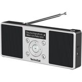 TechniSat DigitRadio 1 (DAB+ - Radi - Zilve - Zwart