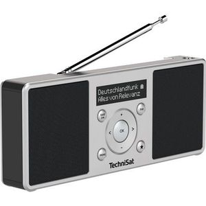 TechniSat DigitRadio 1 (DAB+ - Radi - Zilve - Zwart