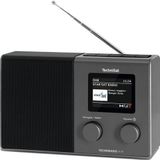 TechniSat Techniradio 4 IR Internetradio Internet, DAB+, VHF (FM) WiFi, Internetradio Wekfunctie Zwart/zilver