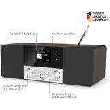 TechniSat DIGITRADIO 4 C Tafelradio DAB - F - DAB Bluetooth Zwar - Zilver