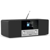 TechniSat DIGITRADIO 4 C Tafelradio DAB - F - DAB Bluetooth Zwar - Zilver