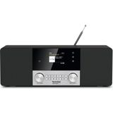 TechniSat DIGITRADIO 4 C Tafelradio DAB - F - DAB Bluetooth Zwar - Zilver