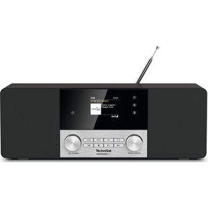 TechniSat DIGITRADIO 4 C Tafelradio DAB - F - DAB Bluetooth Zwar - Zilver
