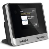 Technisat - digitradio 10 c Tischradio dab+, ukw Bluetooth® Inkl. Fernbedienung, Weckfunktion Schwarz