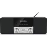 TechniSat - DIGITRADIO 3 IR - Stereo DAB Radio - Zwart - Houten Behuizing