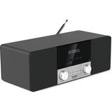 TechniSat - DIGITRADIO 3 IR - Stereo DAB Radio - Zwart - Houten Behuizing